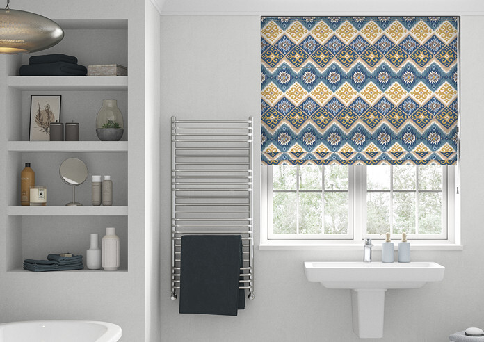 Navajo, Indigo - Roman Blind - Image 3